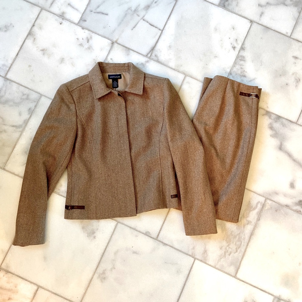 Ann Taylor wool pant suit